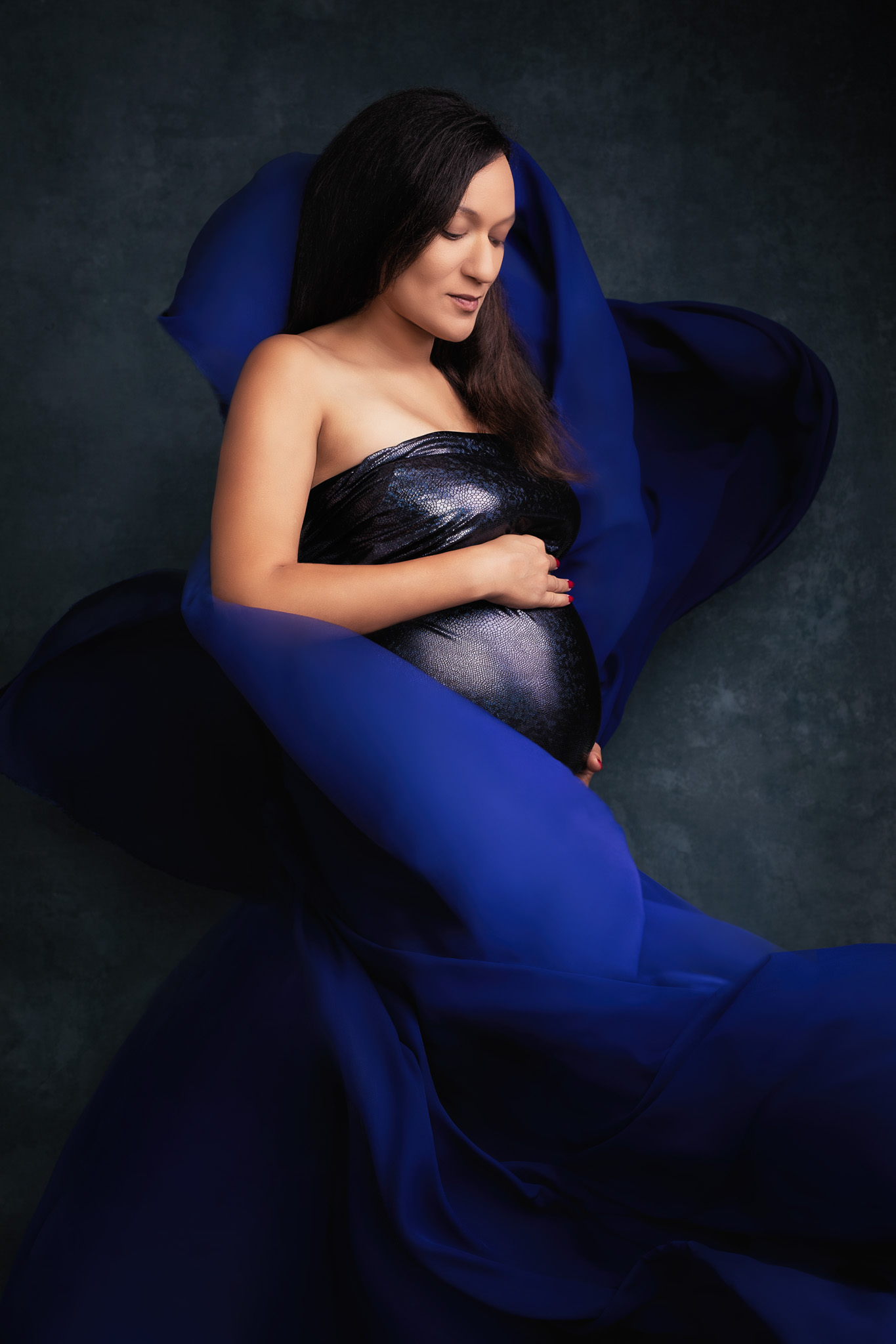 Portrait grossesse fashion maternité