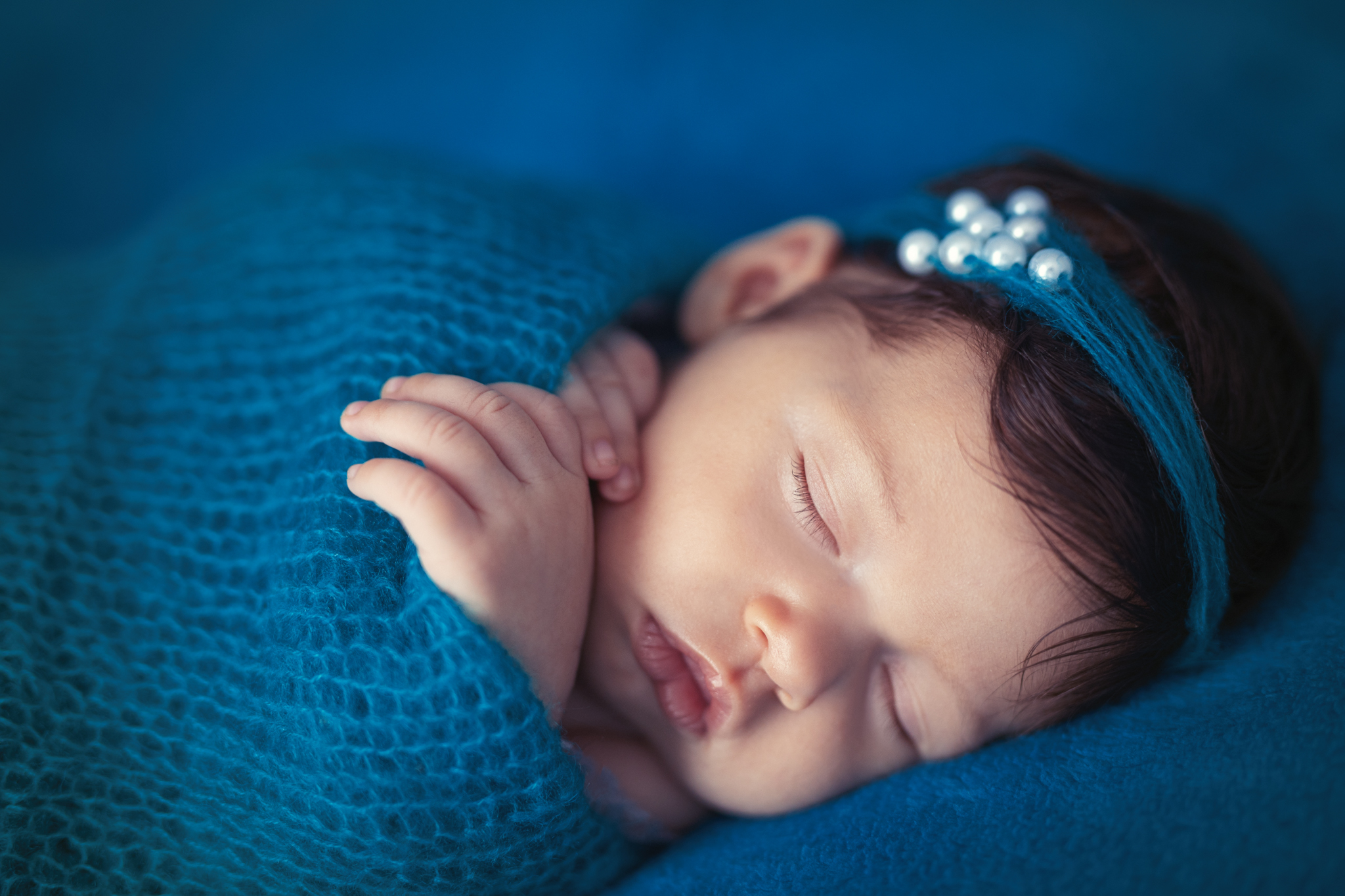 photo artistique nouveau-né bébé bleu lot-et-garonne marmande tonneins virazeil